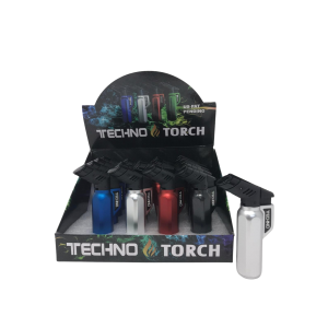 Techno Torch lighter - 10702 Series - 16ct Display [TCTOR0005]